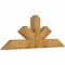 Ekena Millwork Saratoga Rough Sawn Timber Gable Bracket, Western Red Cedar, 60"W x 22"H x 4"D x 6"F, 9/12 Pitch GBW060X22X0406SAR00RWR - alternate 4